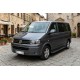 Боковые пороги Bosphorus Black (2 шт., алюминий) Короткая База для Volkswagen T5 2010-2015 гг