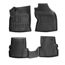 Резиновые коврики Stingray 3D (4 шт) для Ford Focus I 1998-2005 гг