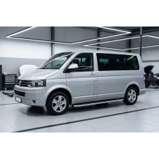 Боковые Подножки Tayga (2 шт., Алюминий) Только для короткой базы для Volkswagen T5 2010-2015 гг