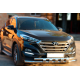 Передняя Защита Shark Нержавейка для Hyundai Tucson TL 2016-2021 гг