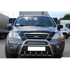 Кенгурятник WT003-2 (нерж.) для Kia Sorento I BL 2002-2009 рр