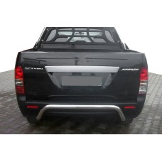 Задній кенгурятник AK006 (нерж) для SsangYong Action 2005-2018 рр