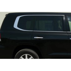 Повна окантовка вікон дизайн 2025 (2008-2015, нерж) для Lexus LX570/450d