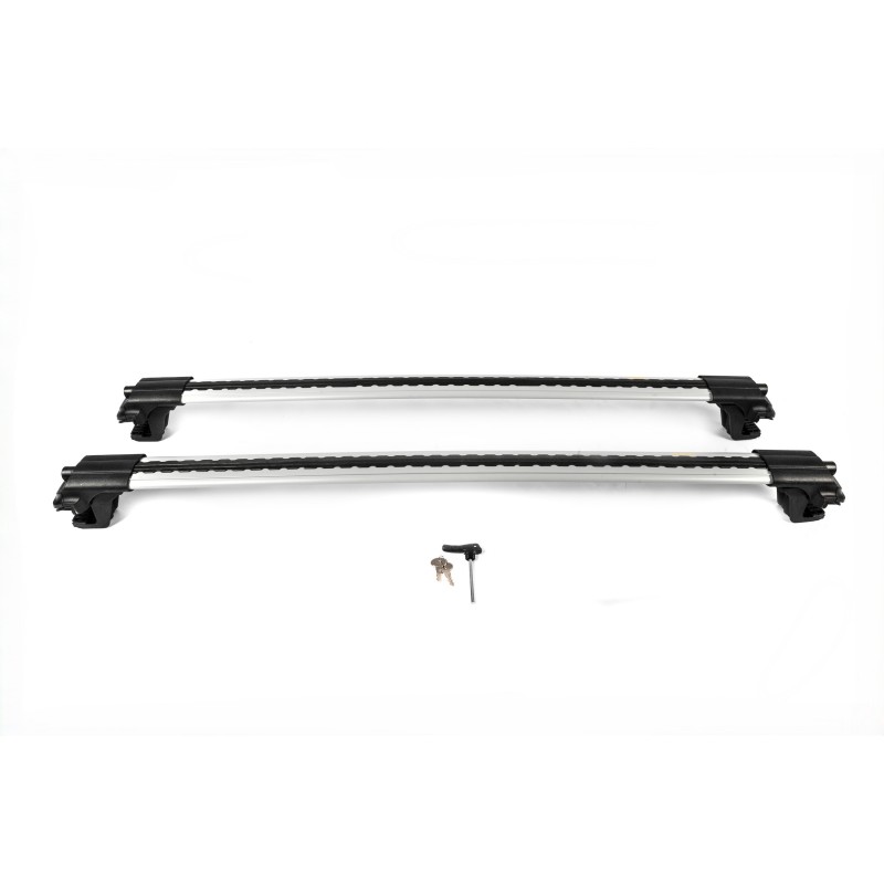 Багажник (поперечины) на рейлинги Turtle (2 шт) для Nissan Pathfinder R51 2005-2014 гг