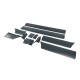 Молдинги AMG (для средней базы, ABS) для Mercedes Sprinter W907/W910 2018- гг
