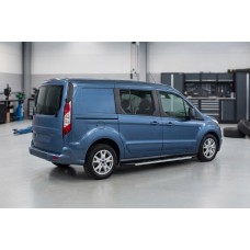 Бокові пороги Duru (2 шт., алюміній) Стандартна база для Ford Connect 2014-2021 рр