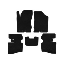 Текстильные коврики Premium (SD, Черный) для Honda Accord V 1997-2002 гг