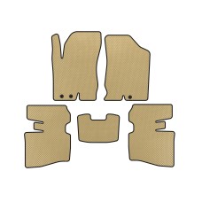 Коврики EVA (SD, Бежевые) для Honda Accord V 1997-2002 гг