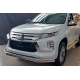 Передняя защита F3-60 (2020-2026, Нержавейка) для Mitsubishi Pajero Sport 2015- гг