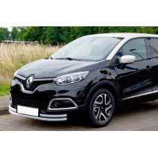 Передній захист ST085 (нерж) для Renault Captur 2013-2019 рр