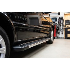 Бокові пороги RedLine V1 (2 шт., Алюміній) Довга база для Mercedes Viano 2004-2014 рр
