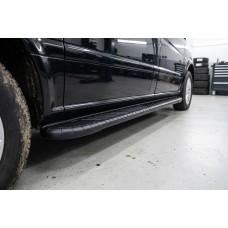Бокові пороги Bosphorus Black (2 шт., Алюміній) Довга база для Mercedes Viano 2004-2014 рр