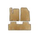 Коврики EVA (для Yuan Up, Бежевые) для BYD Yuan 2021- гг