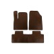 Коврики EVA (для Yuan Up, Коричневые) для BYD Yuan 2021- гг