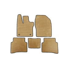 Коврики EVA (Бежевые) для Toyota Prius 2023- гг