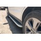 Боковые Подножки Tayga Grey (2 шт., Алюминий) для Hyundai Santa Fe 2 2006-2012 гг