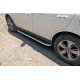 Боковые Подножки Tayga Grey (2 шт., Алюминий) для Hyundai Santa Fe 2 2006-2012 гг