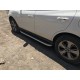 Бокові пороги Tayga Grey (2 шт., алюміній) для Hyundai Santa Fe 2 2006-2012 рр