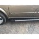 Боковые пороги Duru (2 шт., алюминий) Длинная (ExtraLong) для Mercedes Vito W639 2004-2014 гг