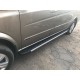 Боковые пороги Duru (2 шт., алюминий) Длинная (ExtraLong) для Mercedes Vito W639 2004-2014 гг