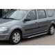 Боковые Подножки Duru (2 шт., Алюминий) для Renault Logan MCV 2005-2013 гг