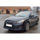 Защита переднего бампера F1-71 Черная (Нержавейка) для Subaru XV 2011-2017 гг