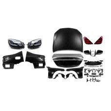 Комплект рестайлинга в W222 (без бамперов) для Mercedes S-сlass W221 2005-2013 гг