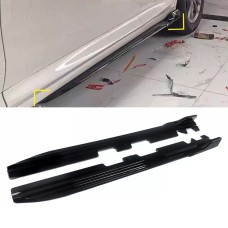 Леза під пороги (Чорний глянець) для BMW X3 G01 2018- рр