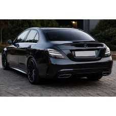 Задні ліхтарі BlackEdition V2 (2 шт) для Mercedes C-сlass W205 2014-2021 рр