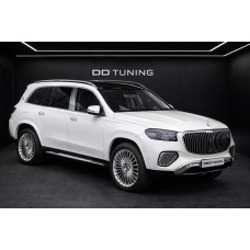 Передній бампер в зібраному вигляді Maybach GLS600 (2025-Design) для Mercedes GLS X167 2019- рр