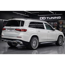 Задній бампер з дифузором Maybach GLS600 (2025-Design) для Mercedes GLS X167 2019- рр