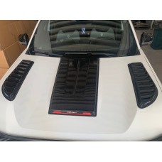 Накладки на капот Eurocap (2 шт, ABS) для Dacia Duster 2024- гг