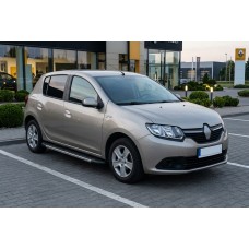 Боковые Подножки Duru (2 шт., Алюминий) для Dacia Sandero 2013-2020 гг
