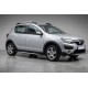 Боковые Подножки Line (2 шт., Алюминий) для Renault Sandero 2013-2022 гг