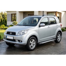 Бокові пороги Line (2 шт., алюміній) для Daihatsu Terios 2006-2017 рр