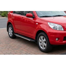 Бокові пороги Duru (2 шт., алюміній) для Daihatsu Terios 2006-2017 рр