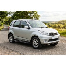 Бокові пороги Bosphorus Black (2 шт., Алюміній) для Daihatsu Terios 2006-2017 рр