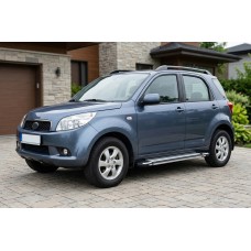 Бокові пороги Rainbow (2 шт., Алюміній) для Daihatsu Terios 2006-2017 рр