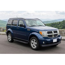 Боковые пороги Bosphorus Black (2 шт., алюминий) для Dodge Nitro 2006-2011 гг