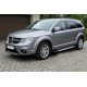 Боковые пороги Allmond Grey (2 шт., алюминий) для Dodge Journey 2008-2020 гг