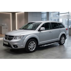 Боковые Подножки Sunrise (2 шт., Алюминий) для Dodge Journey 2008-2020 гг