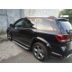 Бокові пороги Fullmond (2 шт., алюміній) для Dodge Journey 2008- рр