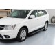 Боковые пороги Bosphorus Black (2 шт., алюминий) для Fiat Freemont 2011-2016 гг