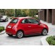 Боковые Подножки Allmond Black (2 шт., Алюминий) для Fiat 500/500L 2013-2022 гг
