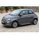 Боковые Подножки Line (2 шт., Алюминий) для Fiat 500/500L 2013-2022 гг