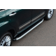 Бокові пороги Fullmond (2 шт., Алюміній) для Fiat 500/500L 2013-2022 рр