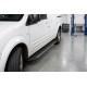 Боковые Подножки Duru (2 шт., Алюминий) Стандартная база для Ford Connect 2010-2013 гг