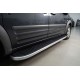 Боковые Подножки Tayga (2 шт., Алюминий) Стандартная база для Ford Connect 2010-2013 гг