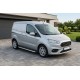 Боковые пороги Fullmond (2 шт., алюминий) для Ford Courier 2014-2023 гг