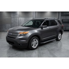 Боковые Подножки Duru (2 шт., Алюминий) для Ford Explorer 2011-2019 гг
